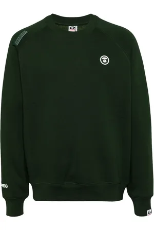 A Bathing Ape Logo patch sweatshirt