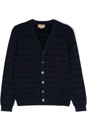 Gucci Logo-jacquard cardigan