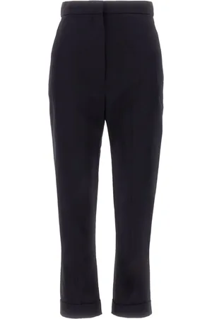 Alexander McQueen Carrot cropped trousers