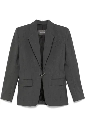 MUGLER Ring-detail blazer