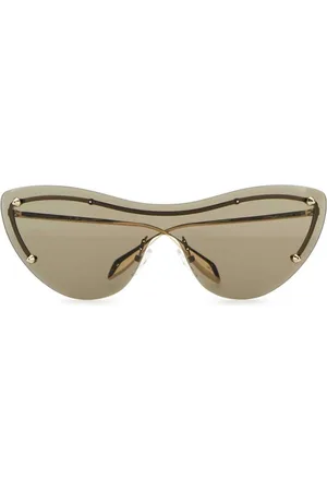 Alexander McQueen Logo-print sunglasses