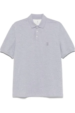 Brunello Cucinelli Logo-print polo shirt