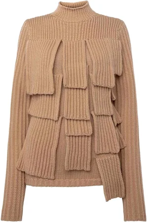 J.W.Anderson Panelled ribbed jumper
