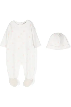 Moncler Logo-print babygrow (set of two)