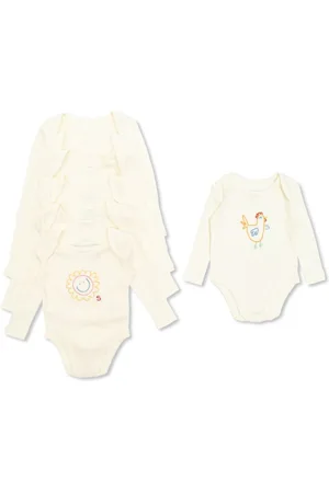 Stella McCartney Embroidered bodysuits (pack of seven)