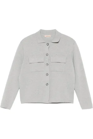 BLANCA Mélange-effect cardigan