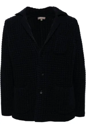 N.PEAL Chunky knitted blazer