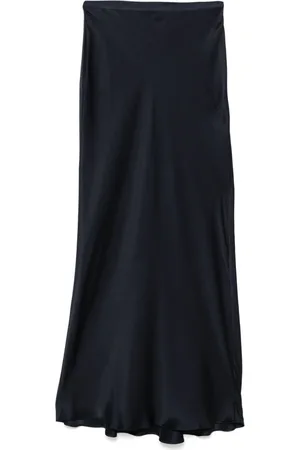 ANINE BING Silk midi skirt