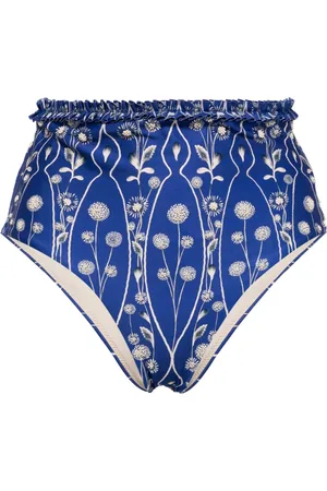 Agua by Agua Bendita Nopal floral-print bikini bottoms