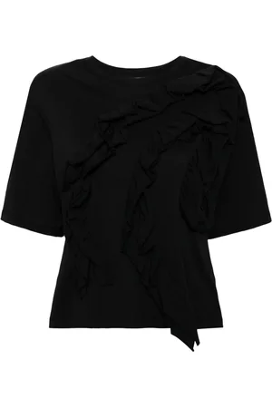 ULLA JOHNSON Aris ruffle-detail T-shirt