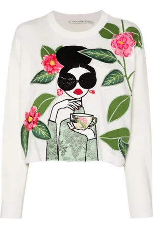ALICE+OLIVIA Gleeson sweater