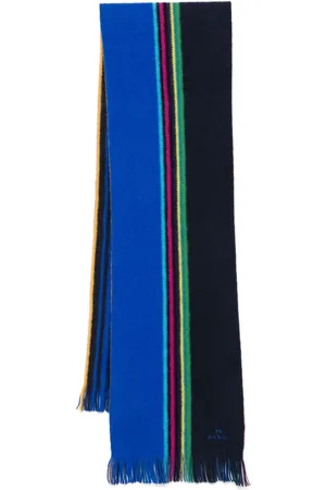 Paul Smith Sports-Stripe reversible scarf