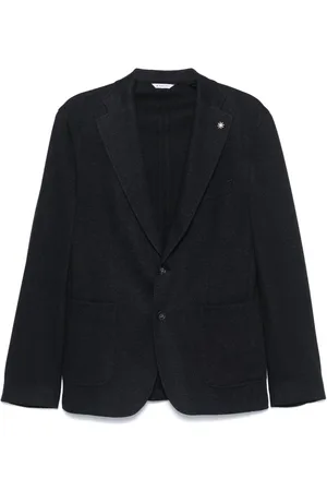 Manuel Ritz Brooch-detail blazer