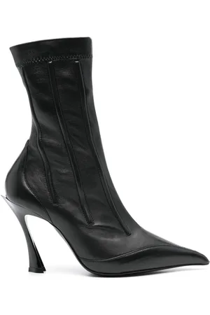 MUGLER 95mm seam-detail boots