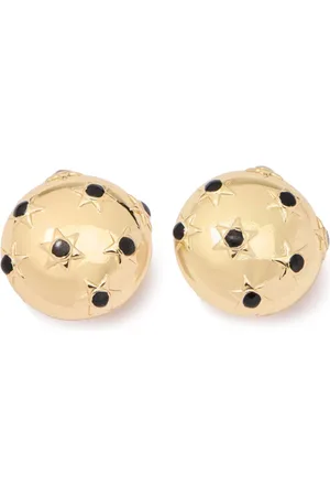 Carolina Herrera Starbust Dome earrings