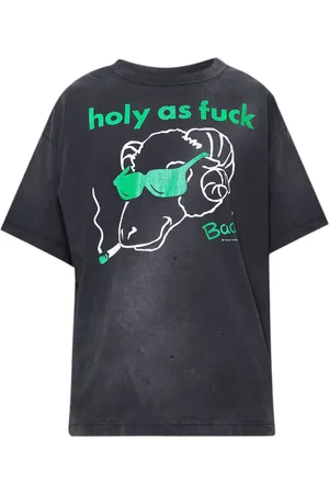 SAINT MXXXXXX Graphic-print cotton T-shirt