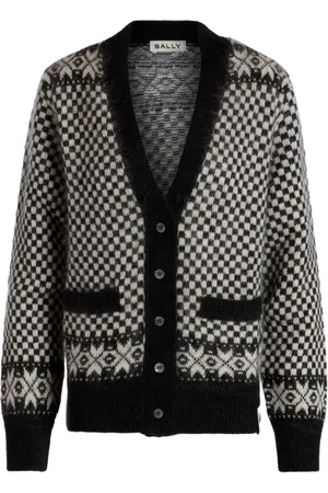Bally Jacquard-pattern cardigan
