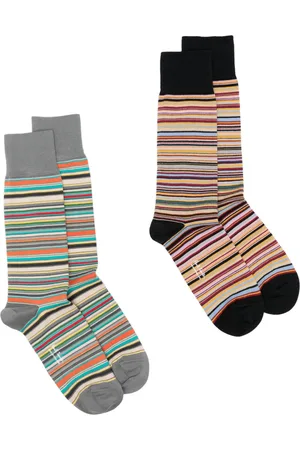 Paul Smith Striped socks 2 pack