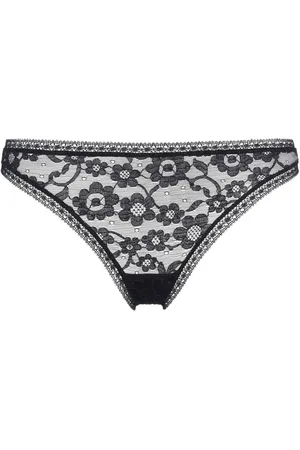 ERES Prairie lace tanga briefs
