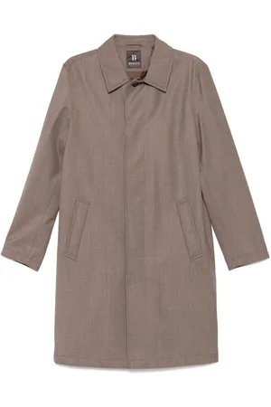 Boggi Milano Mélange-effect coat