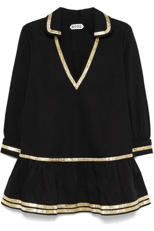 BODE Tinsel Tape mini dress
