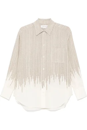 Victoria Beckham Geometric-pattern shirt
