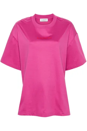 Lanvin Logo-embroidered T-shirt