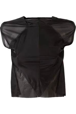 Maison Margiela Fitted sheer top