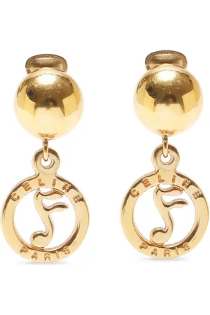 Céline 1990 clip-on earrings