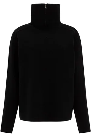 Auralee Zip turtleneck sweater