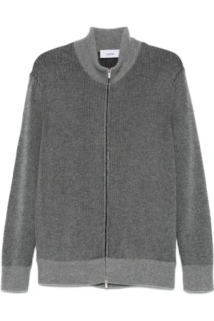 LARDINI Ribbed cardigan
