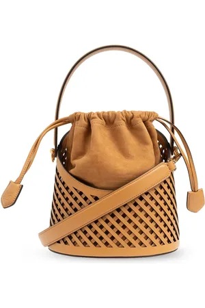 Etro Medium Saturno cut-out bucket bag