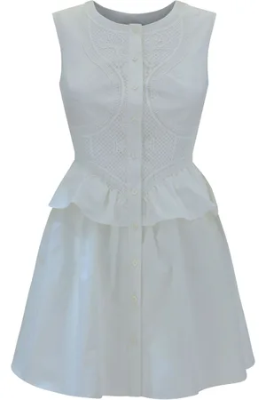 Self-Portrait Panelled minidress