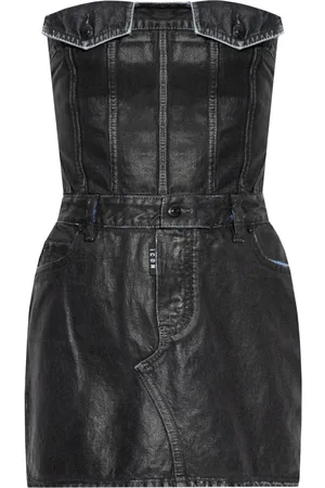 Dsquared2 Coated-finish mini dress