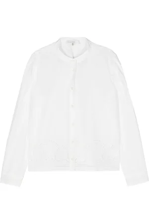 Frame Embroidered short-sleeve shirt