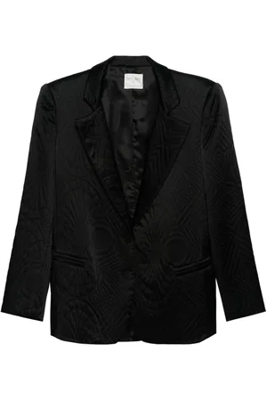 FORTE FORTE Embroidered single-breasted blazer