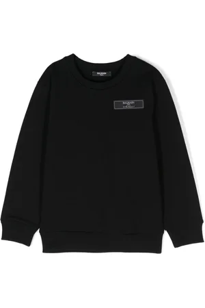 Balmain Logo-tag sweatshirt