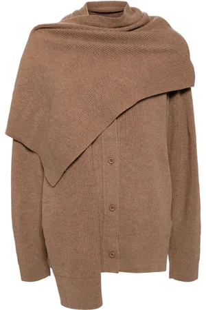 JNBY Scarf-collar cardigan