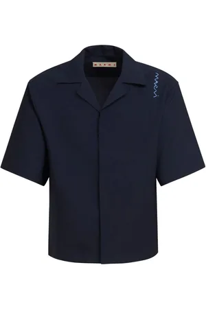 Marni Logo embroidered shirt