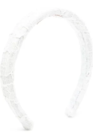 Marchesa Notte Floral-lace headband