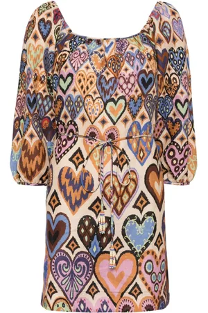 Farm Rio Puff sleeves dress