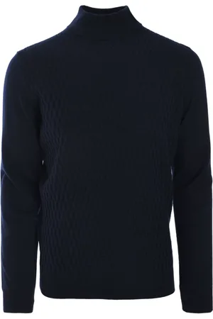 corneliani Checkerboard-knit jumper