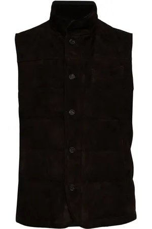 MAN ON THE BOON. Corduroy suede down jacket