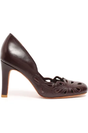 Sarah Chofakian Belle Epoque 75mm pumps