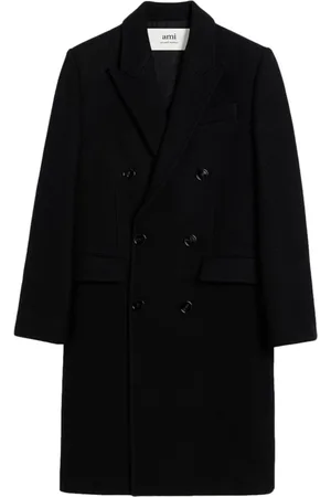 Ami Double breasted wool coat