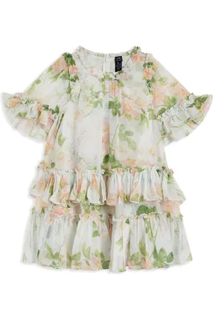 Needle & Thread Printed ruffled dress