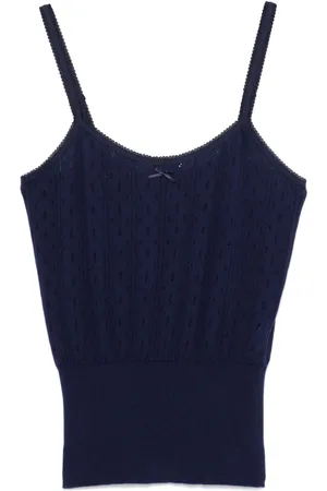 J.W.Anderson Pointelle-knit top