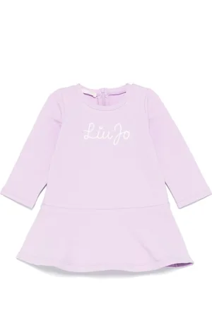 Liu Jo Logo-embroidered dress