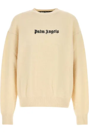 Palm Angels Logo-print crew-neck jumper