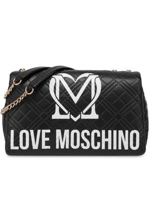 Moschino Logo-print shoulder bag